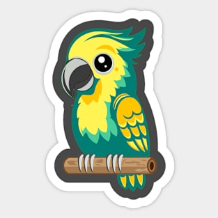 Parrot Paradise Sticker